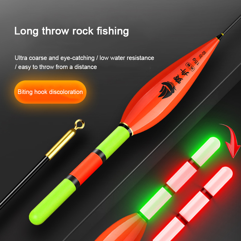 Fishing Equipment Bait - 낚시용 전자 플로트 야간 조명 세트(배터리