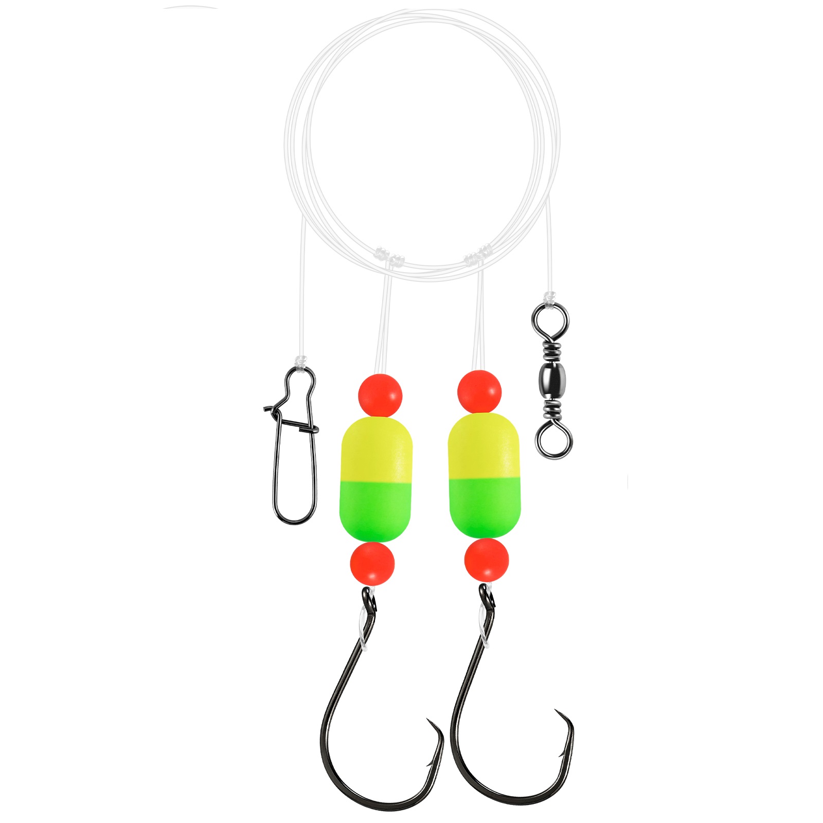 Snell Fishing Rig - 5개입 100cm 폼파노 리그 서프 낚시