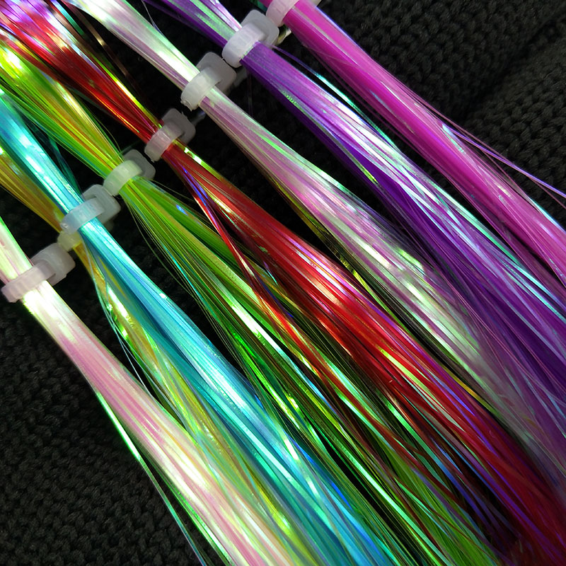 Fishing Equipment Line - Lunker-반짝이 플라이 낚시 보조 후크, 샤이닝
