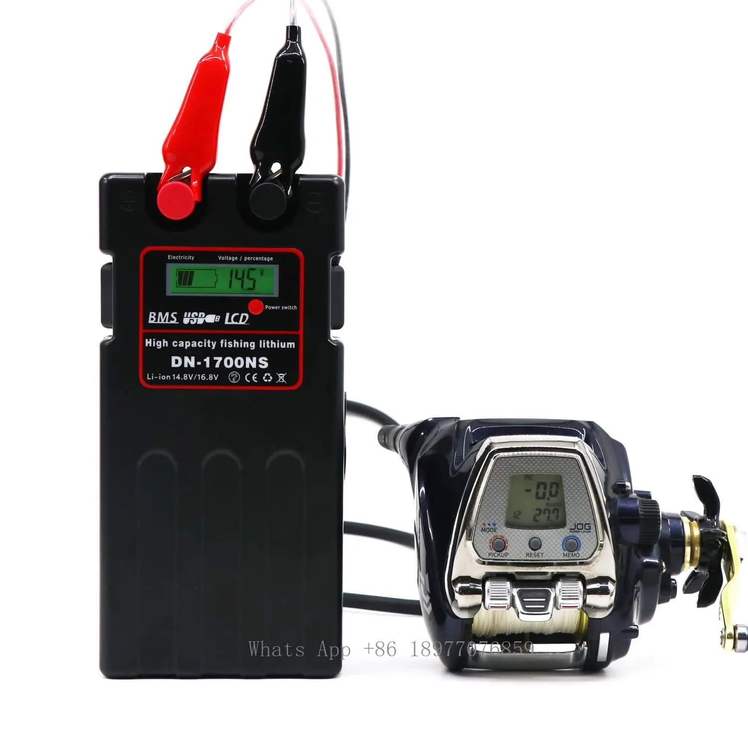 Fishing Equipment Daiwa - DN-1700NS 12800mah 휴대용 다이와 전동 낚시릴