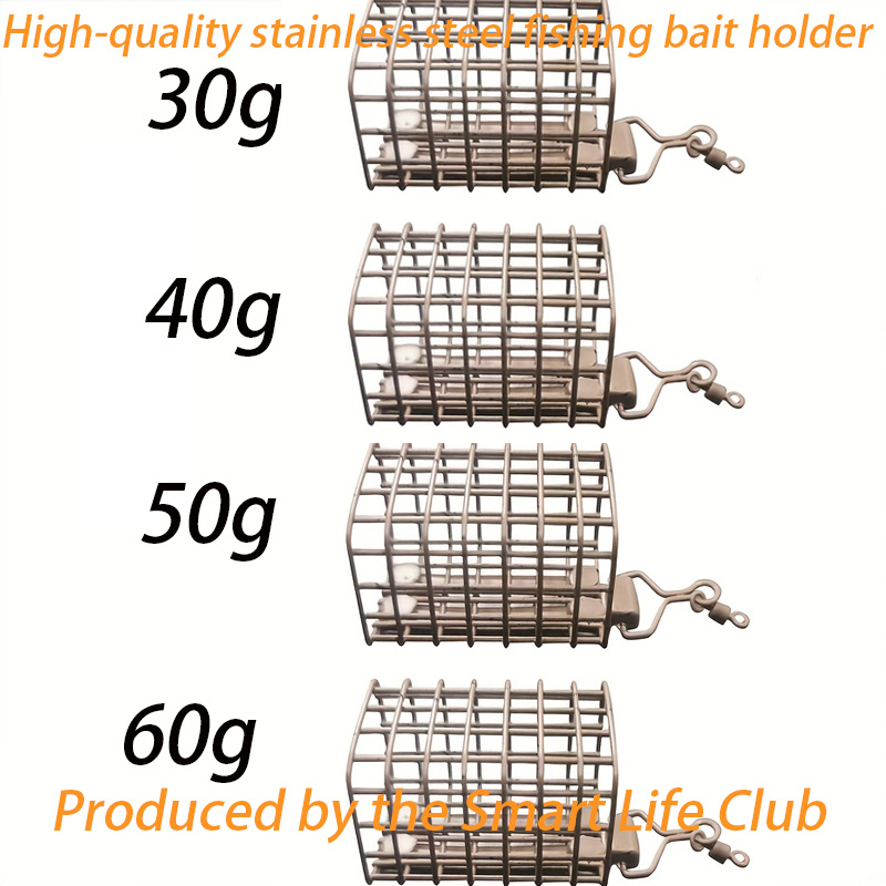 Fishing Equipment Bait - 새로운 낚시 미끼 케이지, 30G/40G/50G/60G 사각형