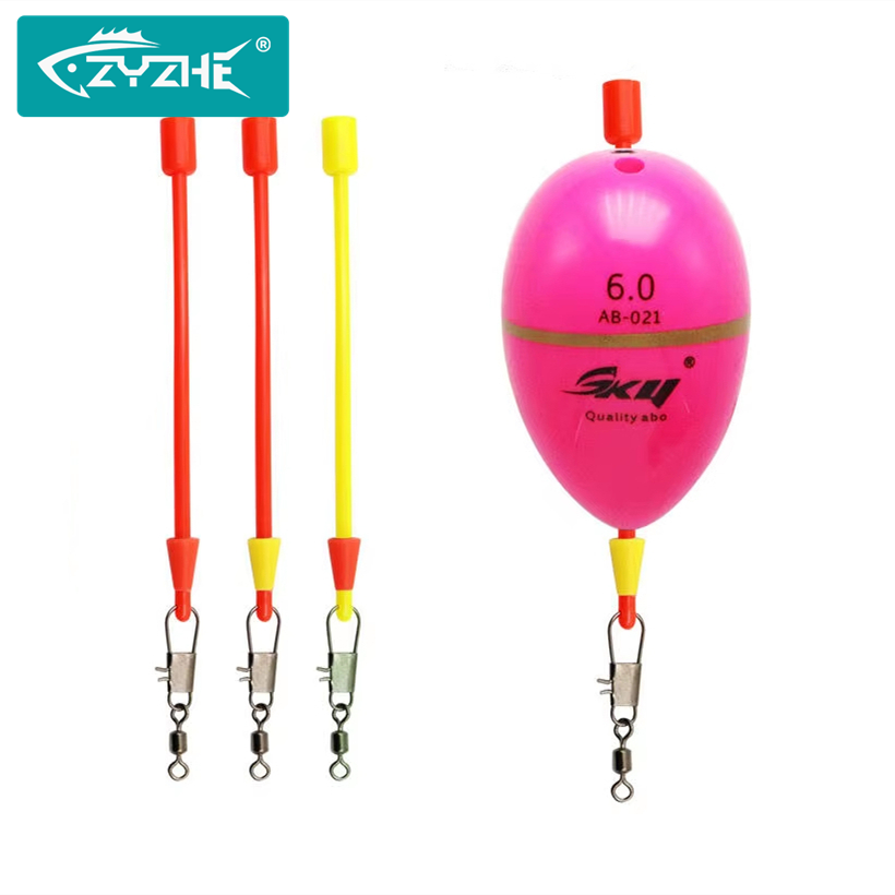 ZYZHE 6pcs/2Bags 바다 낚시 플로트 보버  - Fishing Equipment Line 리뷰 및 가격