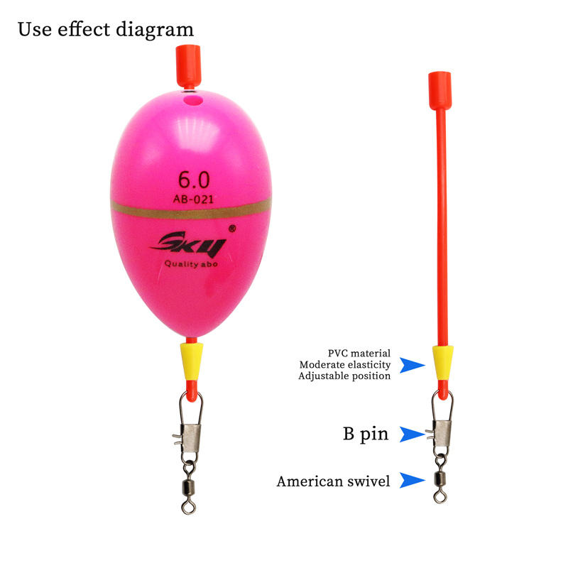 ZYZHE 6pcs/2Bags 바다 낚시 플로트 보버  - Fishing Equipment Line 리뷰 및 가격