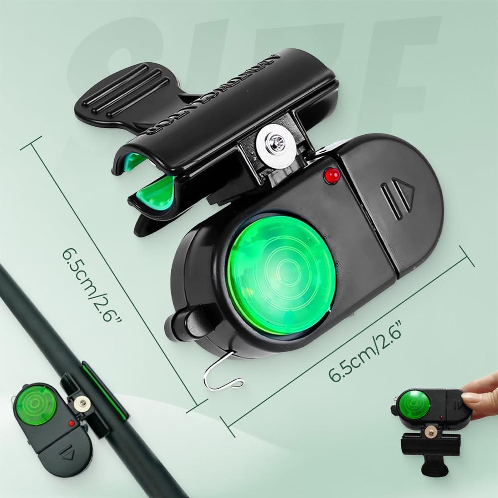 2 조각 민감한 낚시대 빛 낚시 바이트 알람 LED 빛 - Fishing Equipment Bait 리뷰 및 가격