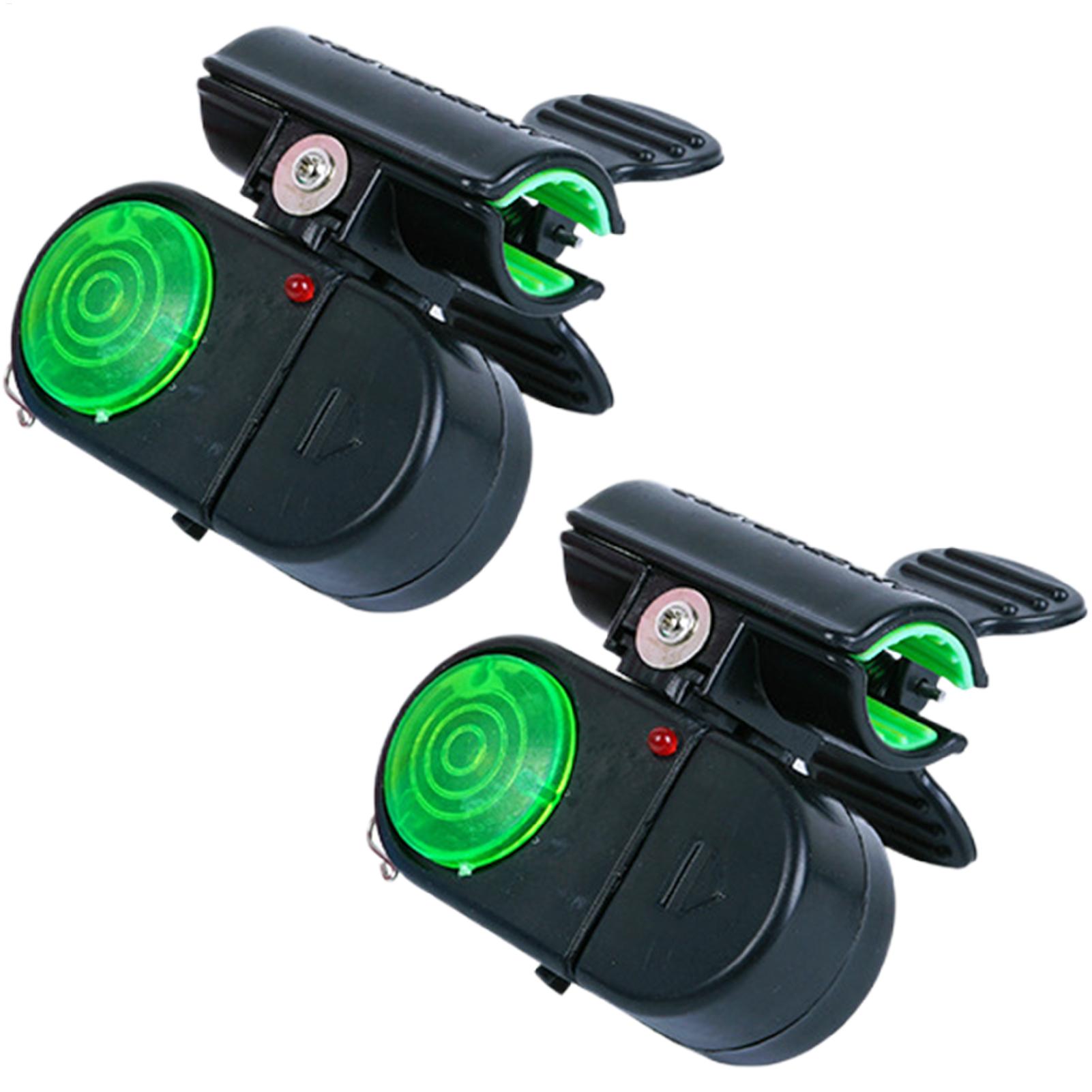 2 조각 민감한 낚시대 빛 낚시 바이트 알람 LED 빛 - Fishing Equipment Bait 리뷰 및 가격