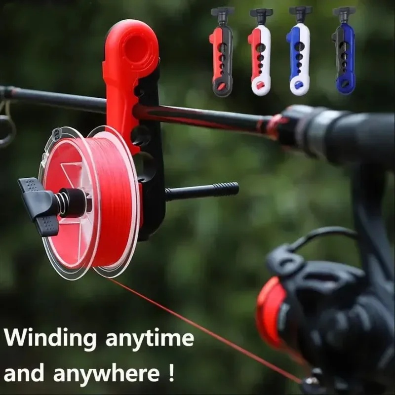 2/1개 낚싯줄 와인더 휴대용 릴 라인 스풀러 기계 스 - Fishing Equipment Line 리뷰 및 가격