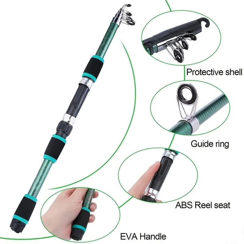 낚싯대 풀 세트, 낚시 태클 세트, 초보자 낚싯대, 낚 - Fishing Equipment Bait 리뷰 및 가격
