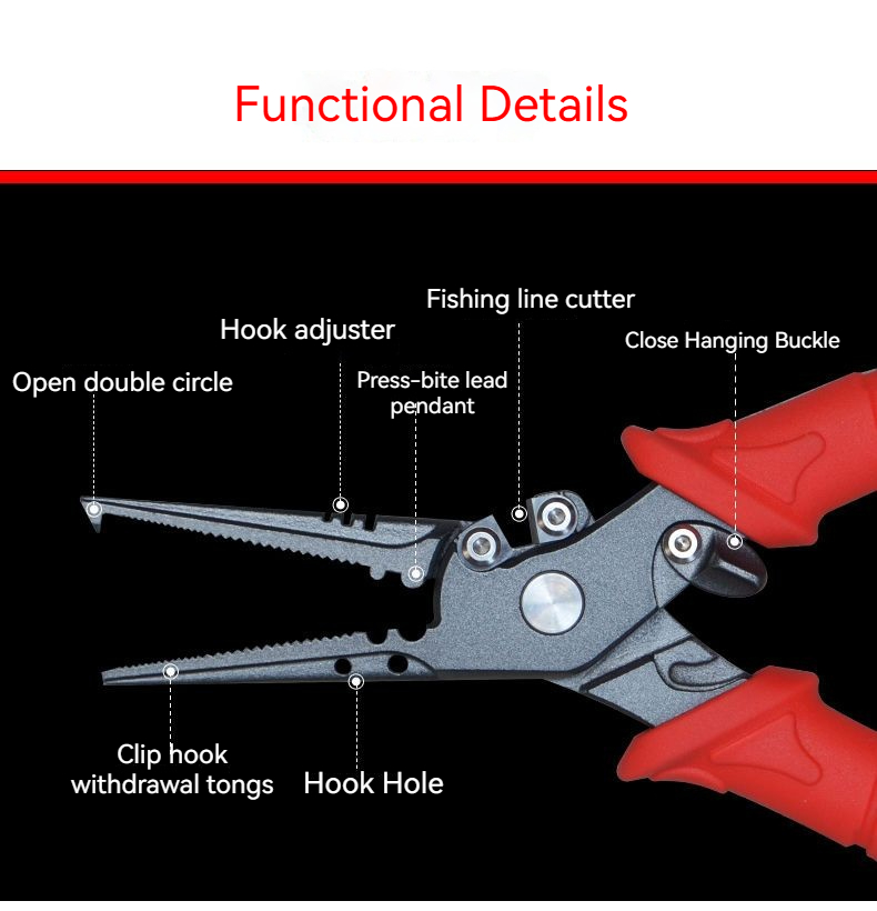 고정밀 다기능 루야 플라이어, 낚싯줄 절단, 물고기 들 - Fishing Equipment Line 리뷰 및 가격