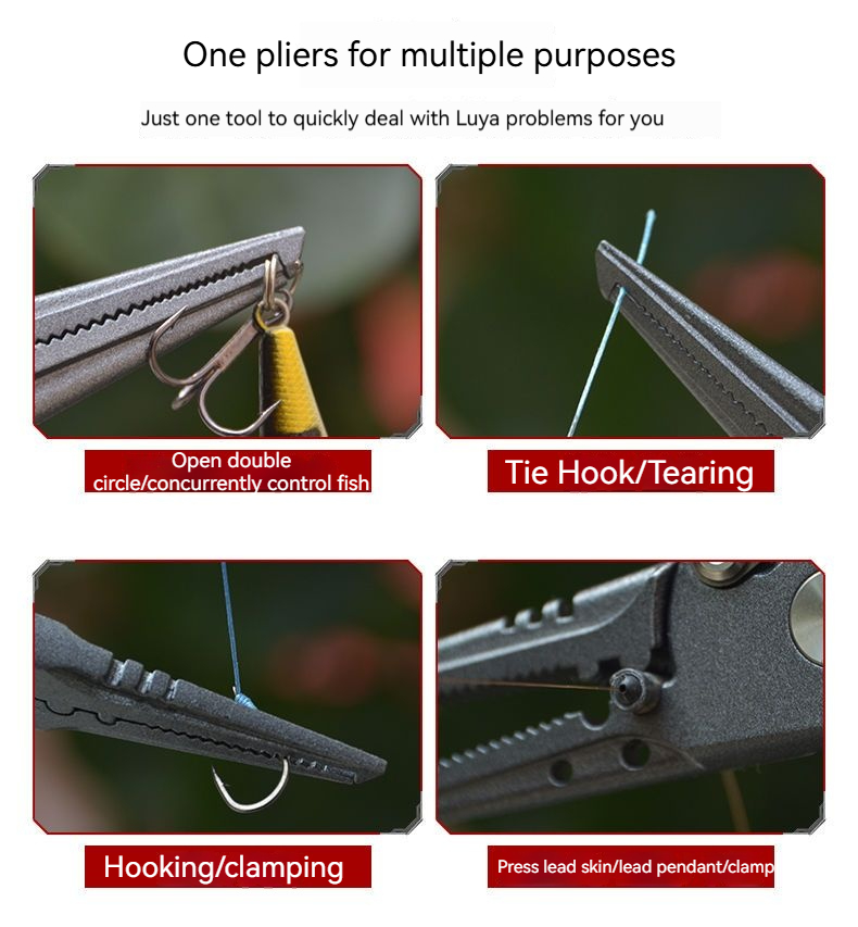 고정밀 다기능 루야 플라이어, 낚싯줄 절단, 물고기 들 - Fishing Equipment Line 리뷰 및 가격