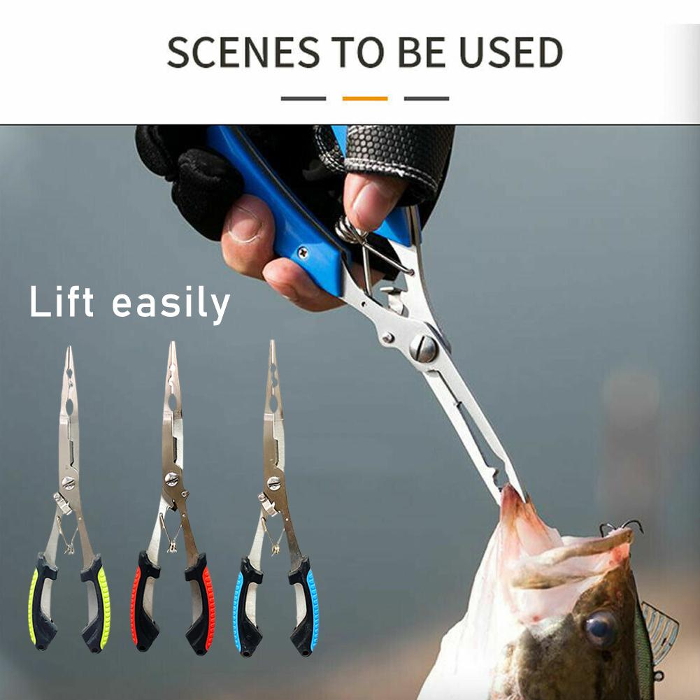 스테인리스 스틸 낚시 플라이어 다기능 스플릿 링 오프너 - Fishing Equipment Line 리뷰 및 가격