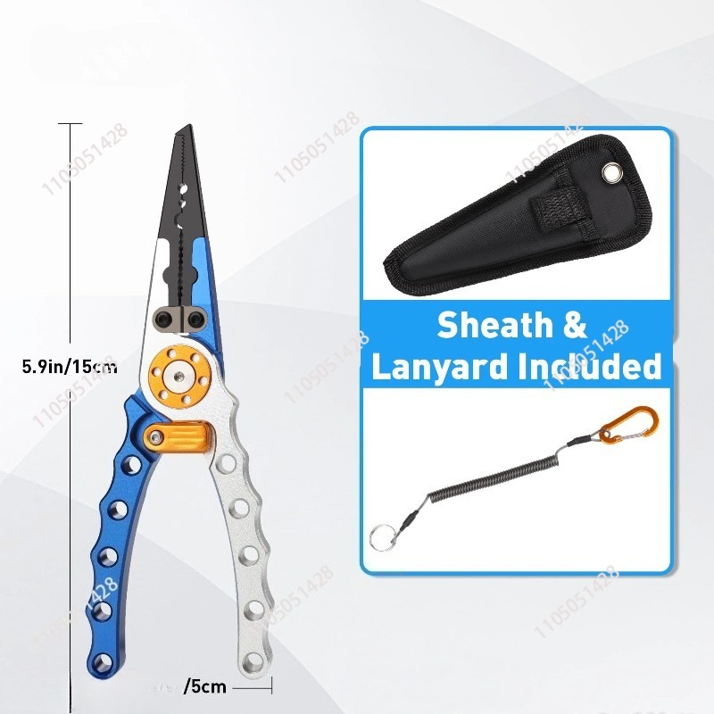 알루미늄 낚시용 펜치, 다용도 훅 제거기 및 라인 커터 - Fishing Pliers 리뷰 및 가격