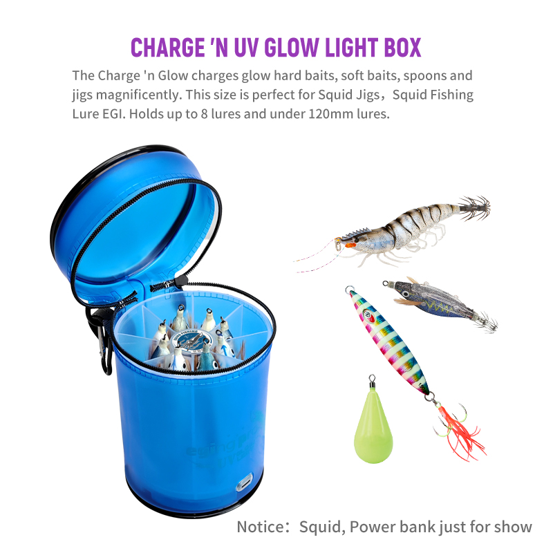 새로운 낚시 가방 유혹 UV 글로우 라이트 채우기 라이 - Fishing Equipment Bait 리뷰 및 가격