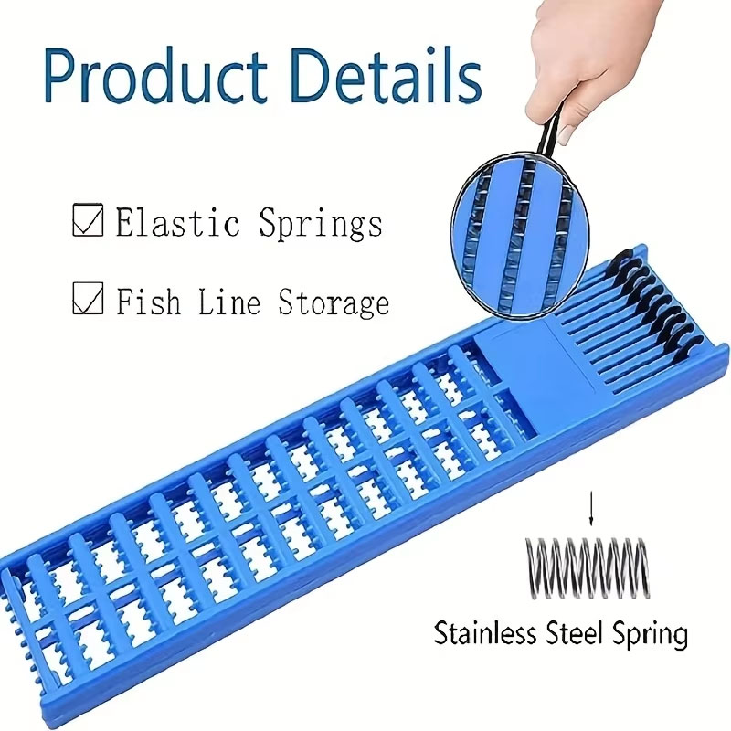 낚시 스넬링 후크 정리함 – 휴대용 리더 및 리그 홀더 - Snell Fishing Rig 리뷰 및 가격