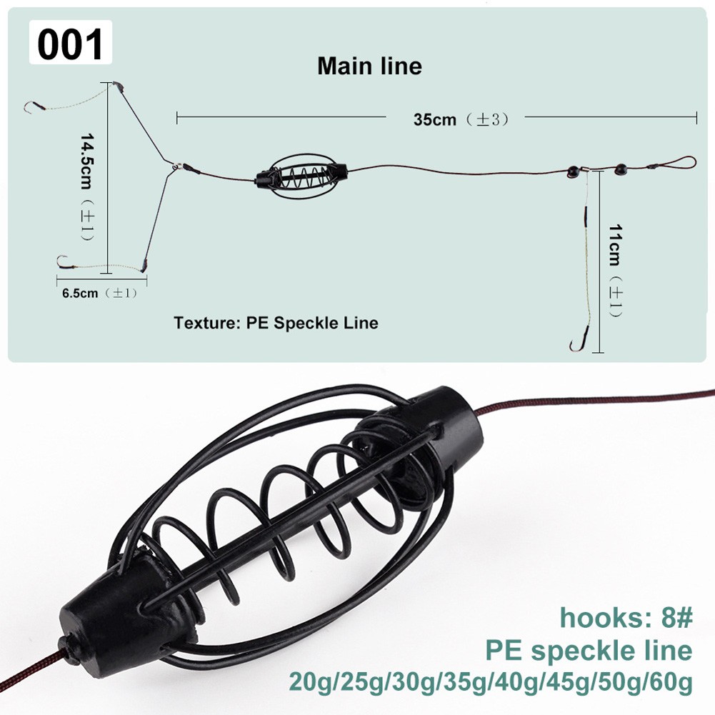 1PCS 잉어 낚시 피더 유럽 잉어 낚시 케이지 후크  - Fishing Equipment Bait 리뷰 및 가격
